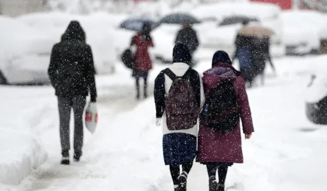 Sivas’ta Kar Nedeniyle Eğitime Ara Verildi