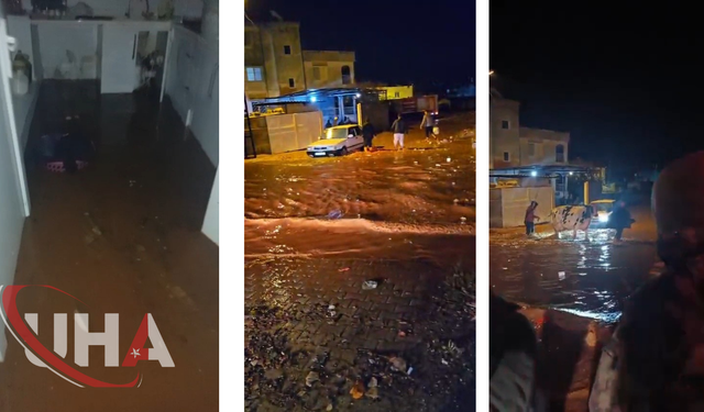 Hatay Reyhanlı'da Etkili Sağanak, Su Baskınlarına Yol Açtı