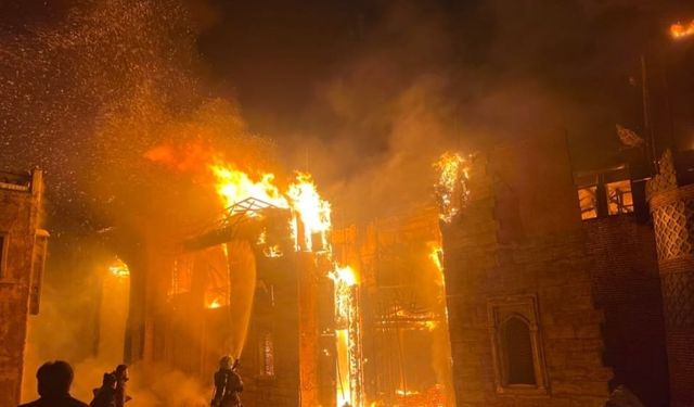 İstanbul Çekmeköy’de Film Platosu Yangını Söndürüldü