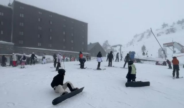 Sömestr Tatilinde Kartalkaya’da Yoğunluk Arttı