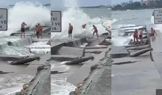 Lodos Bacaklarını Kırdı! Caddebostan Sahilinde Korkunç Dakikalar