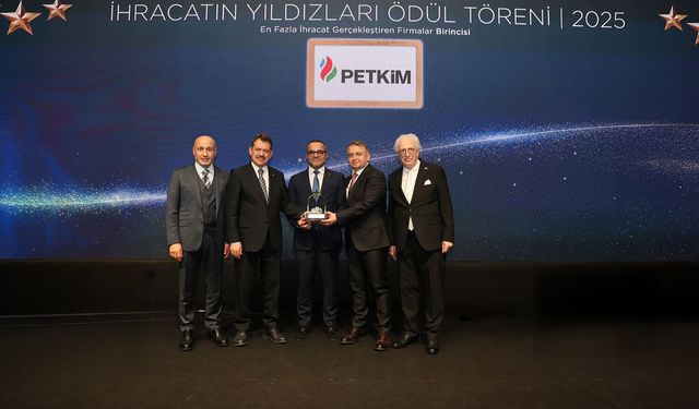 Petkim, İhracatın Yıldızları 2025 Listesinde İlk Sırada