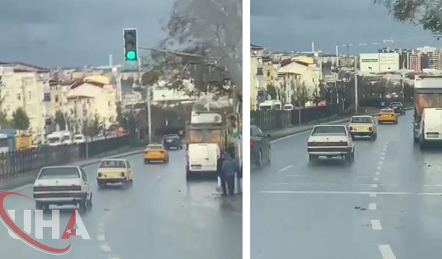 İstanbul’da Plakasız Ve Aynasız 2 Araç Trafikte Görüldü