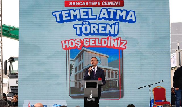 Sancaktepe’de Fatih Cemevi’nin Temel Atma Töreni Gerçekleştirildi