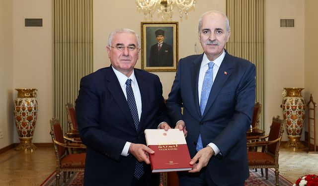 Kurtulmuş, Kamu Başdenetçisi Akarca ile Görüştü