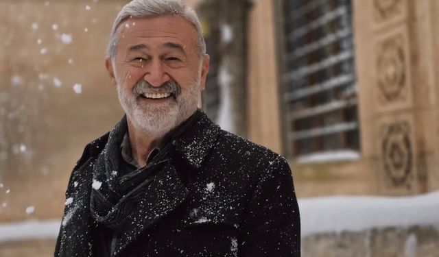 Midyat’ta Kar Yağışı Set Ekibini ve Oyuncuları Sevindirdi