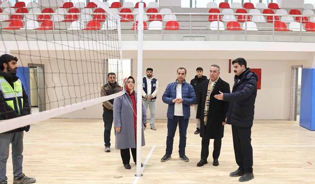 Yunus Emre Gençlik ve Spor Merkezi’nde Son Aşamaya Gelindi