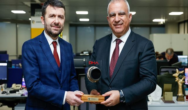 Basın İlan Kurumu Genel Müdürü Çay’dan DHA’ya Ziyaret