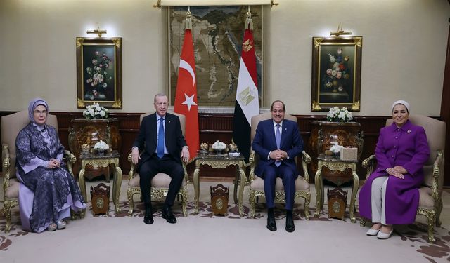 Cumhurbaşkanı Erdoğan, Mısır’da Temaslarda