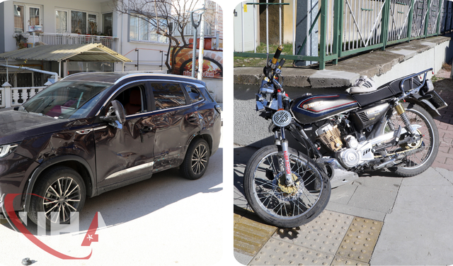 Cip-Motosiklet Kazasında 2 Lise Öğrencisi Yaralandı