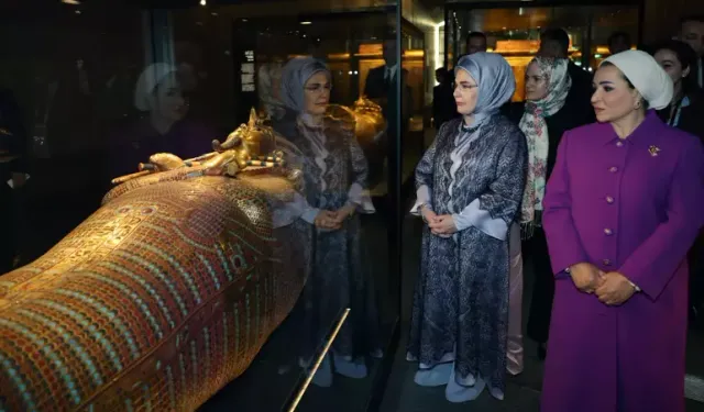 Emine Erdoğan, Mısır Ziyaretinden Kareler Paylaştı