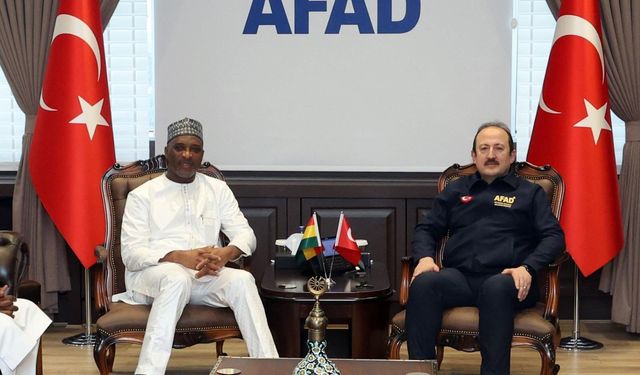 AFAD Başkanı Pehlivan Gana İçişleri Bakanı Muntaka ile Görüştü