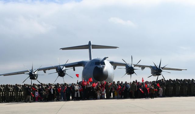 Almanya’daki NATO Tatbikatına Katılacak Mehmetçikler Uğurlandı