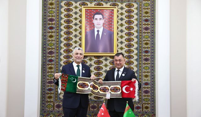 Bakan Bolat, Türkmenistan Bakanlar Kurulu Başkan Yardımcısı Ataguliev İle Görüştü