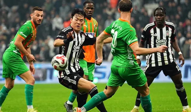 Beşiktaş 2 - 2 Alanyaspor