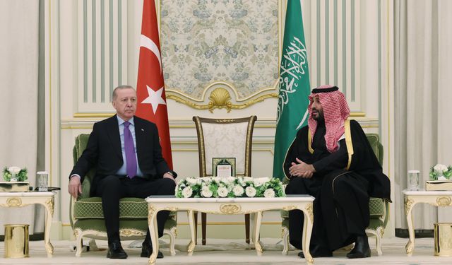 Erdoğan Suudi Arabistan Veliaht Prensi Selman Ile Bir Araya Geldi