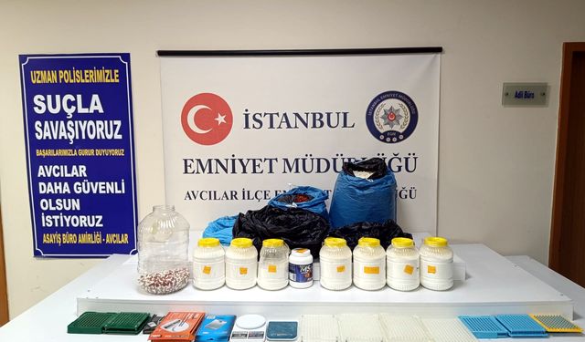 İstanbul Avcılar’da 25 Kilo Yasaklı Madde Ele Geçirildi