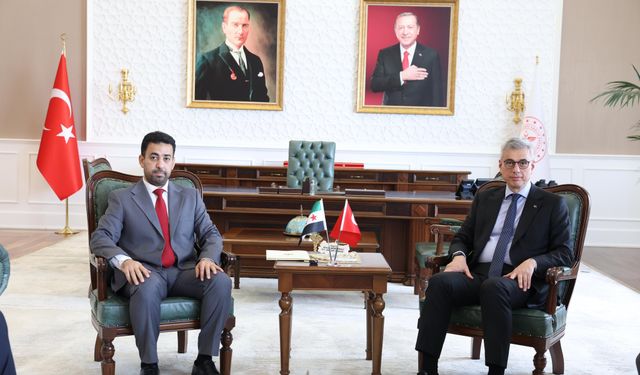 Memişoğlu ile Suriyeli mevkidaşı temas kurdu