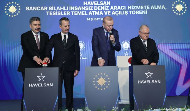 SANCAR  SİDA İnsansız Deniz Aracı Hizmete Alındı