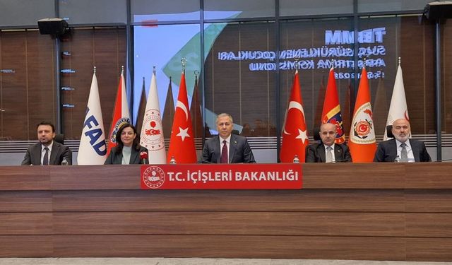 Suça Sürüklenen Çocuklar Komisyonu’ndan Yerlikaya’ya Ziyaret