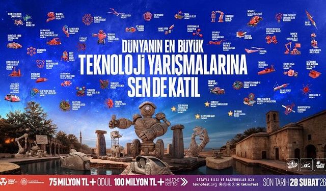 TEKNOFEST 2026 Teknoloji Yarışmalarına Başvurular Devam Ediyor