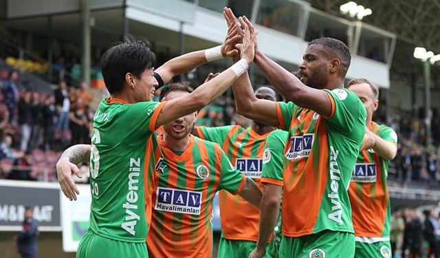 Corendon Alanyaspor, Kocaelispor’u 5-0 Mağlup Etti