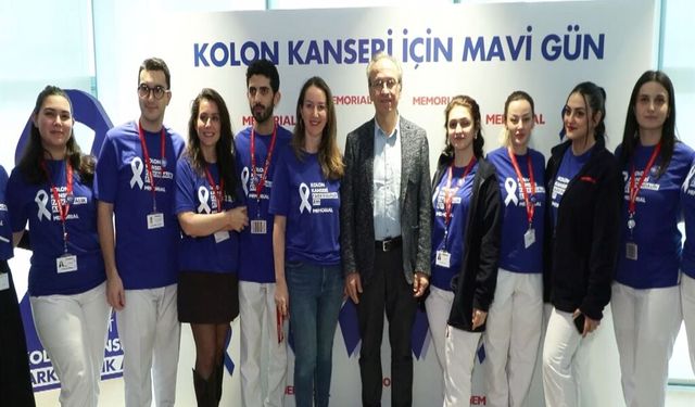 Mavi Gün Etkinliği Kolon Kanserine Dikkat Çekti