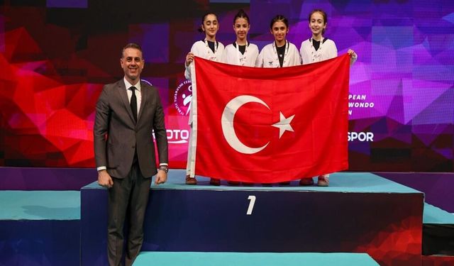 Taekwondo Turnuvası’nda Başarı: 10 Sıklette 6 Altın Madalya