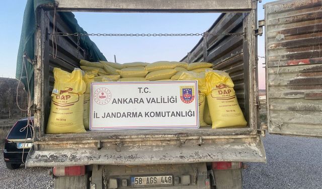 Ankara’da 30 Ton Sahte Gübre Ele Geçirildi, 3 Kişi Gözaltında