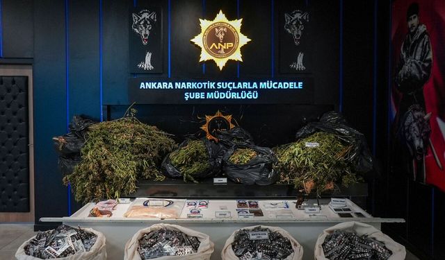 Başkentte Zehir Tacirlerine Operasyon: 34 Kişi Tutuklandı