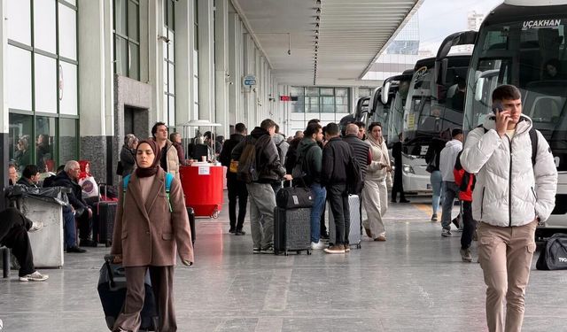 Bayram Öncesi AŞTİ’de Yolcu Yoğunluğu Arttı