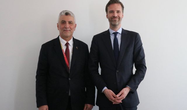 Ömer Bolat, Hollanda Dış Ticaret ve Kalkınma İşbirliği Bakanı Sjoerdsma İle Görüştü