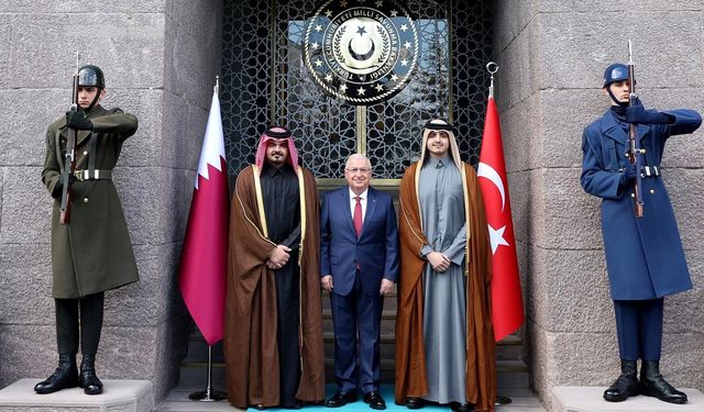Bakan Güler, Katar Emiri Al-Thani’nin Kardeşleri İle Görüştü