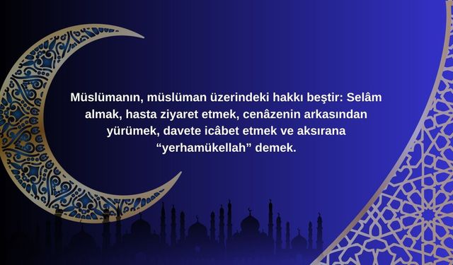 Hadisler Anlatıldı, Paylaşılan Rivayetler İlgi Gördü