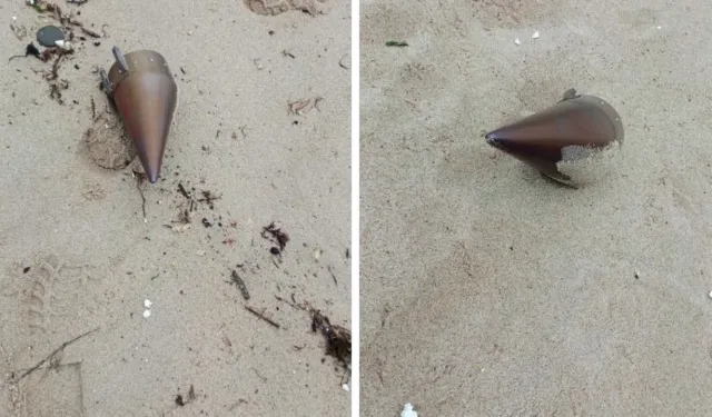 İstanbul Çatalca'da Kıyıya Füze Başlığı Vurdu