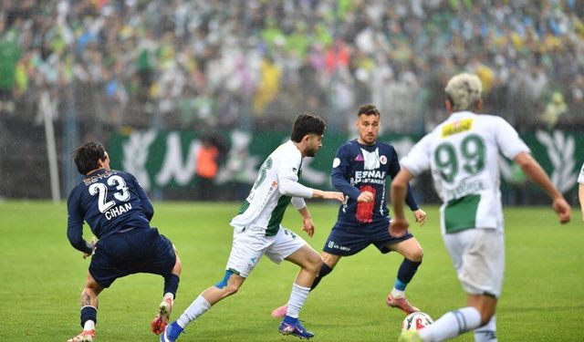 Bursaspor Deplasmanda Fethiyespor’la 1-1 Berabere Kaldı