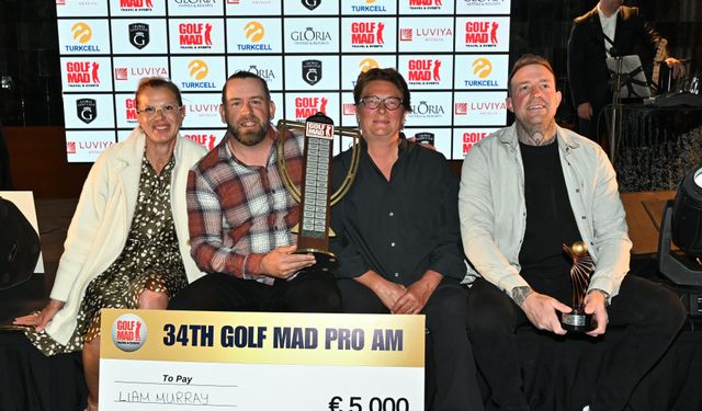 Golf Mad Pro-Am'de Şampiyonluk Kupası Liam Murray'in