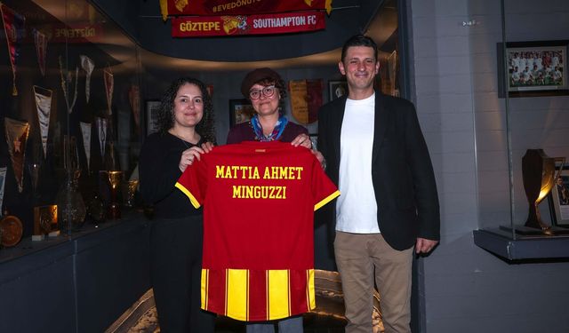 Göztepe'den Mattia Ahmet Minguzzi'ye Anlamlı Vefa