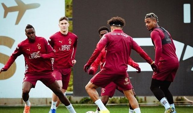 Galatasaray Yarınki Dev Maça Hazır