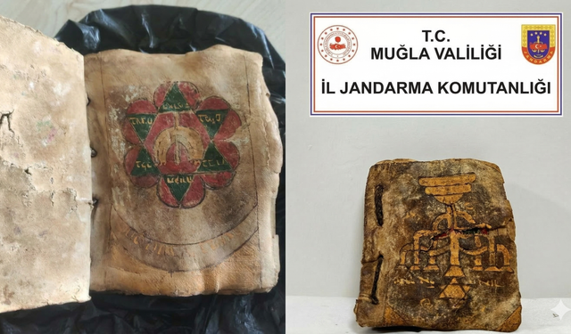 Muğla'da Tarihi Eser Niteliğinde Tevrat Ele Geçirildi