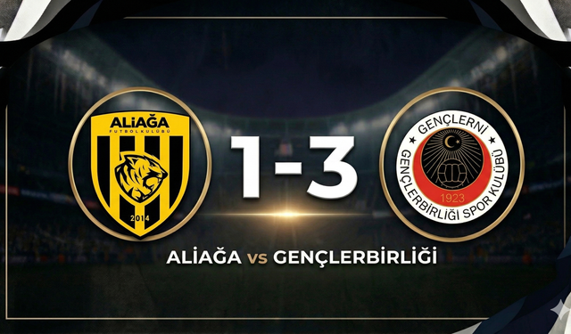 Aliağa Futbol – Natura Dünyası Gençlerbirliği: 1-3