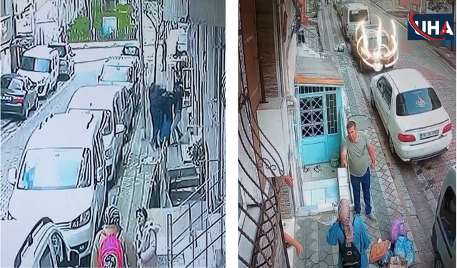 Sultangazi'de Gergin Anlar: Komşusuna Sokakta Saldırdı
