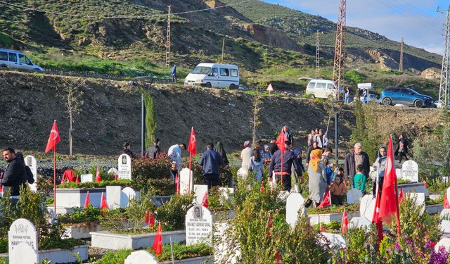 Hatay’da Bayramın İlk Durağı Deprem Şehitliği Oldu