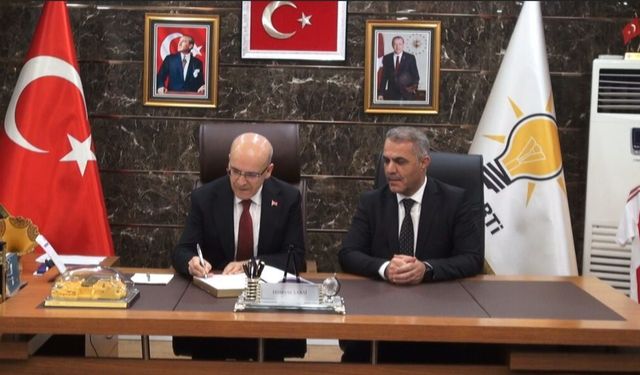 Hazine ve Maliye Bakanı Şimşek, Batman'a Geldi