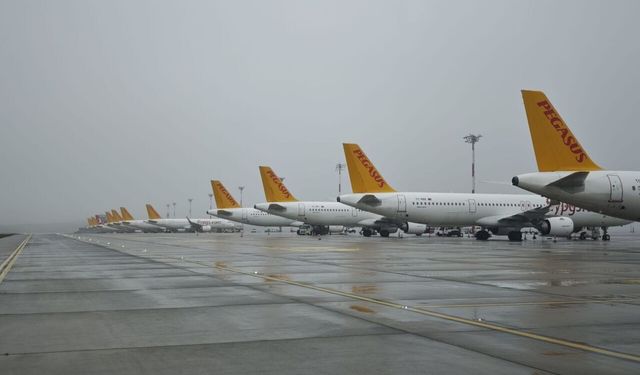 İstanbul Sabiha Gökçen’de Yağış 51 Uçağı Divert Etti