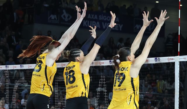 Kupa Voley Şampiyonu VakıfBank Oldu