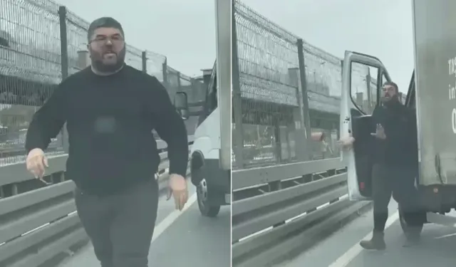 İstanbul Beylikdüzü’nde Araç Önünü Kesip Tehdit Eden Şoföre 183 Bin TL Ceza