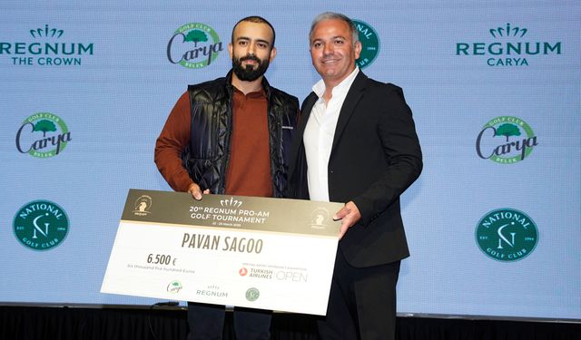 Regnum Pro-Am Golf Şampiyonası'nda Pavan Sagoo Şampiyon Oldu