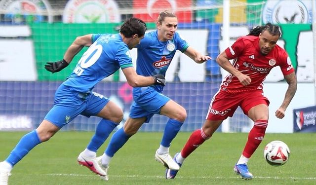 Rizespor 1 - 0 Antalyaspor