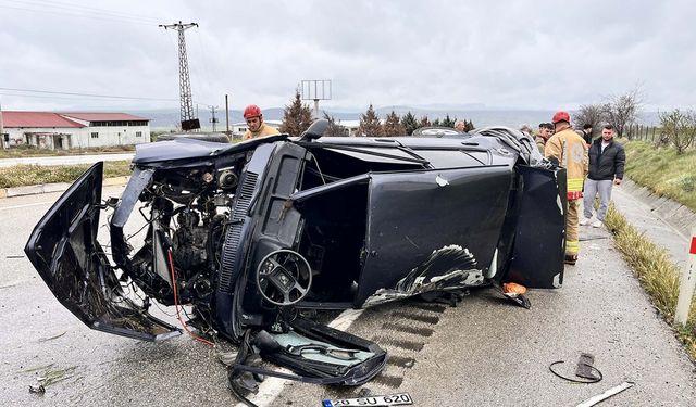 Takla Atan Otomobilin Sürücüsü Hayatını Kaybetti